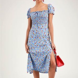 Faithfull the Brand Castillo midi dress